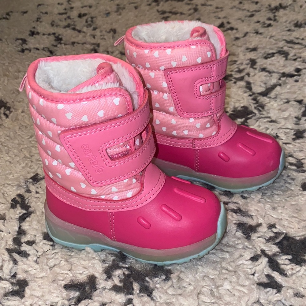 Carters Grady Light Up Snow Boots